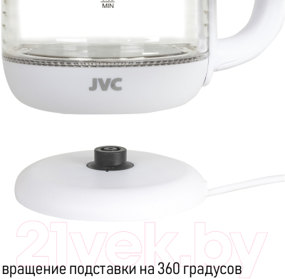 Электрочайник JVC JK-KE1510 (белый)