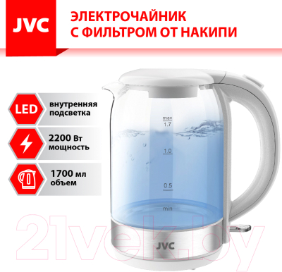 Электрочайник JVC JK-KE1800