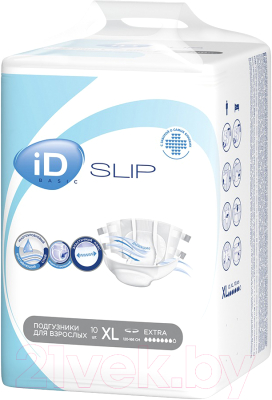 Подгузники для взрослых ID Slip Basic (XL, 10шт)