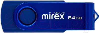 Usb flash накопитель Mirex Swivel Deep Blue 64GB (13600-FM3BSL64)