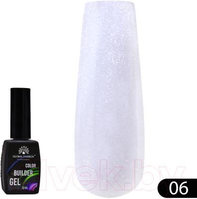 Гель-лак для ногтей Global Fashion Color Builder Gel 06 (12мл)