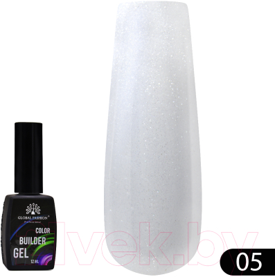Гель-лак для ногтей Global Fashion Color Builder Gel 05 (12мл)