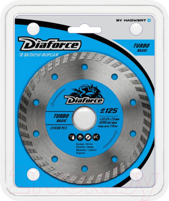 Набор отрезных дисков Diaforce Turbo Basic 511125.21 (2шт)