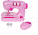 Миниатюра изображения товара Швейная машина игрушечная Bondibon Я умею шить / ВВ6160 (малиновый)