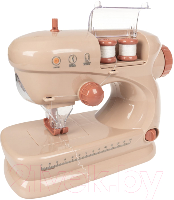 Швейная машина игрушечная Bondibon Я умею шить / ВВ6161 (бежевый)