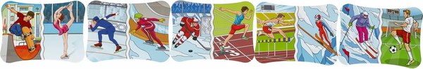 Настольная игра Bondibon Умная сова. Учимся, сравнивая. В мире спорта / ВВ6162