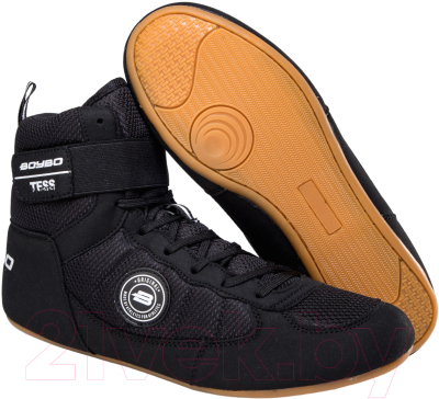 Обувь для борьбы BoyBo Tess BB323 (р.43, черный)