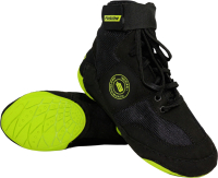 Обувь для борьбы BoyBo Fusion BB252 (р.35, серый/зеленый) - 