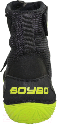 Обувь для борьбы BoyBo Fusion BB252 (р.35, серый/зеленый)