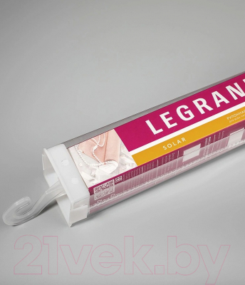 Рулонная штора LEGRAND Блэкаут Фэшн 38x175 / 58126703 (светло-серый)