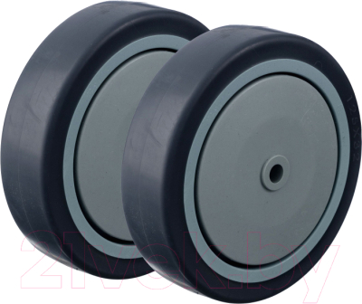 Комплект колес для тележки складской Стелла-техник N48125TPRSWK2
