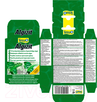 Средство от водорослей Tetra Agua Algizit / 708755/770386 (10таб)