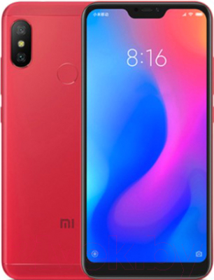 Смартфон Xiaomi Mi A2 Lite 4GB/64GB (красный)