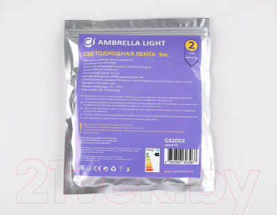 Светодиодная лента Ambrella 5050 60Led 14.4W 4500K / GS2002