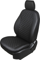 Комплект чехлов для сидений Seintex 88577 (черный) - 