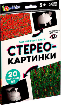 

Развивающий игровой набор, Стереокартинки / 9671375