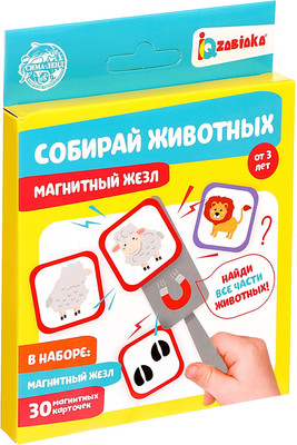 

Развивающий игровой набор, Собирай животных / 5205049