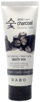 Пенка для умывания Dabo Charcoal Cleansing Foam Smooth Skin (150мл) - 