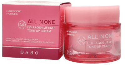 Крем для лица Dabo Collagen Lifting Tone-Up Cream С коллагеном (50мл)