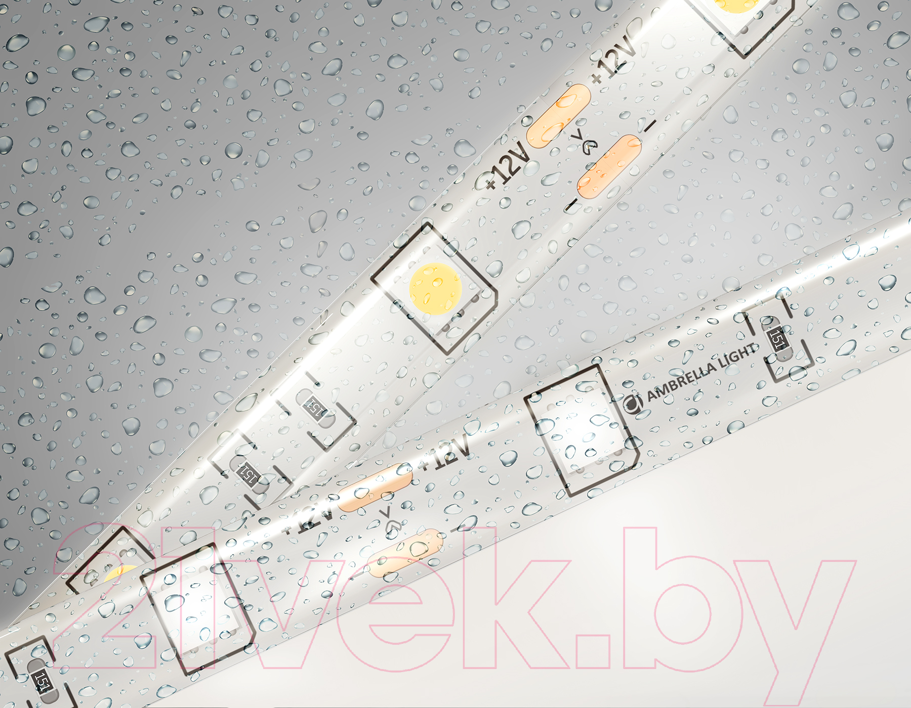 Светодиодная лента Ambrella 5050 30Led 7.2W IP65 4500K / GS1902 — фото 5