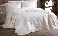 Набор текстиля для спальни DO&CO Gul 240x260 / 11181 (кремовый) - 