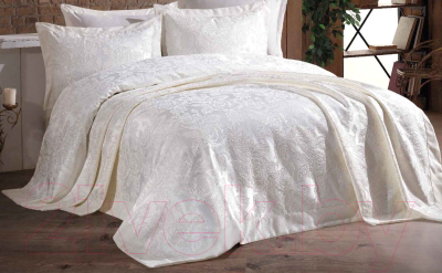 Набор текстиля для спальни DO&CO Gul 240x260 / 11181 (кремовый)