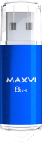 Usb flash накопитель Maxvi MP 8GB 2.0 (синий) - 