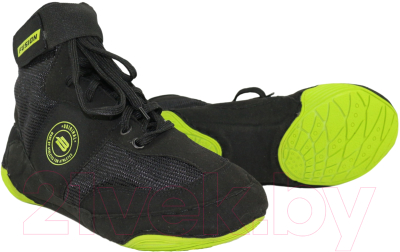 Обувь для борьбы BoyBo Fusion BB252 (р.43, серый/зеленый)