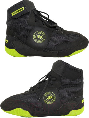 Обувь для борьбы BoyBo Fusion BB252 (р.43, серый/зеленый)
