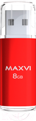 Usb flash накопитель Maxvi MP 8GB 2.0 (красный)