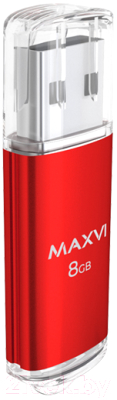 Usb flash накопитель Maxvi MP 8GB 2.0 (красный)