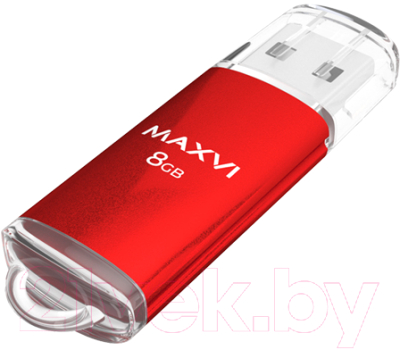 Usb flash накопитель Maxvi MP 8GB 2.0 (красный)
