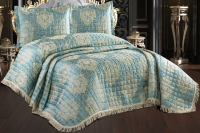 Набор текстиля для спальни DO&CO Elita 260x260 / 11641 (мятный) - 