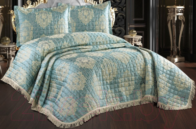 Набор текстиля для спальни DO&CO Elita 260x260 / 11641 (мятный)