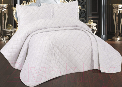 Набор текстиля для спальни DO&CO Amelia 250x260 / 11685 (кремовый)