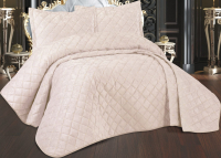 Набор текстиля для спальни DO&CO Amelia 250x260 / 11685 (бежевый) - 