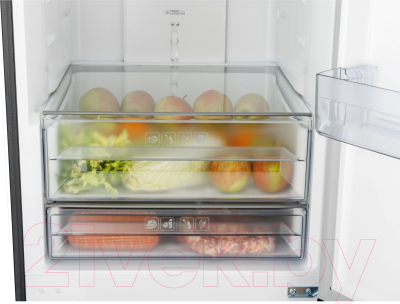 Холодильник с морозильником TECHNO FN2-47S BI