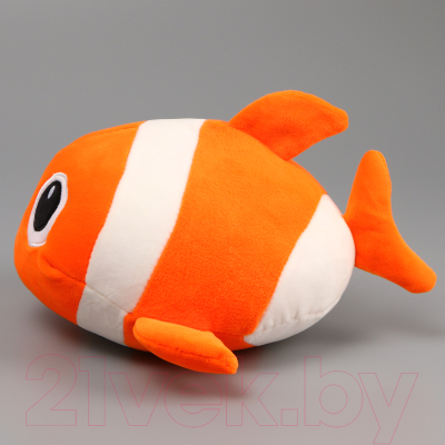 Мягкая игрушка Sima-Land Рыбка / 10063604 (оранжевый)