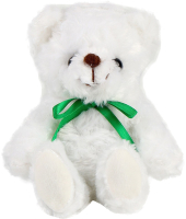 Мягкая игрушка Sima-Land Медведь с зеленым бантиком / 9546691 - 