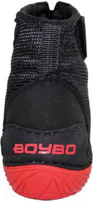 Обувь для борьбы BoyBo Fusion BB252 (р.42, черный/красный)
