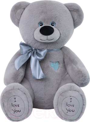 Мягкая игрушка Kult of toys Медведь Фил / 10200785 (серый)