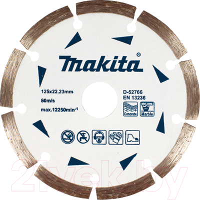 Отрезной диск алмазный Makita D-52766