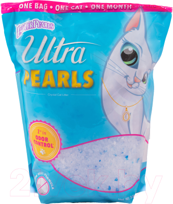 Наполнитель для туалета Ultra Pearls силикагель (3.8л)