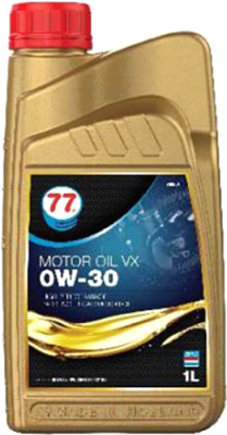 Моторное масло 77 Lubricants Motor Oil VX 0W-30 / 707948 (1л)