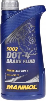 Тормозная жидкость Mannol Brake Fluid / DOT 4 (910г) - 