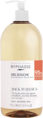 Гель для душа Byphasse Back To Basics для сухой и очень сухой кожи (750мл)