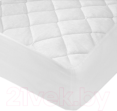 Наматрасник в кроватку Vegas Cotton S1 60x120 (белый)