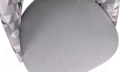 Стул ТриЯ Сириус Тип 1 (микровелюр Confetti silver/микровелюр Mix shades grey)