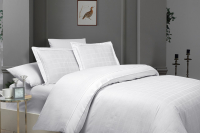 Комплект постельного белья DO&CO Royce 200x220 / 11683 (белый) - 
