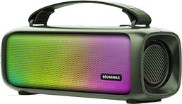 Портативная акустика SoundMax SM-PS5021B (зеленый)